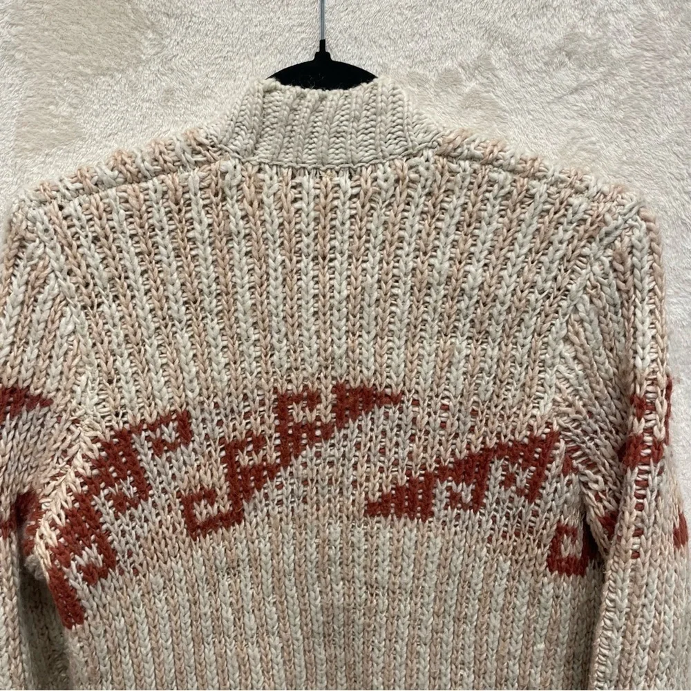 Free People Time and Again Chunky Knit Oversized Open Front Cardigan small